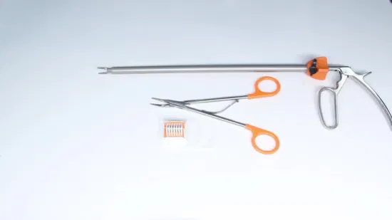 Clips de ligadura de titanio de fabricación quirúrgica de laparoscopia en China