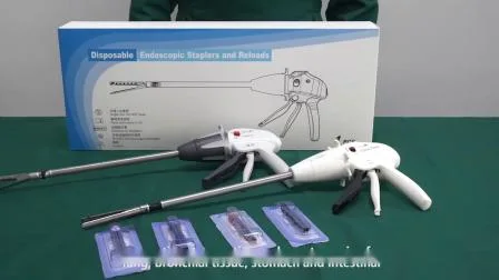 Grapadora endoscópica desechable del instrumento quirúrgico de la sutura quirúrgica para la cirugía abdominal